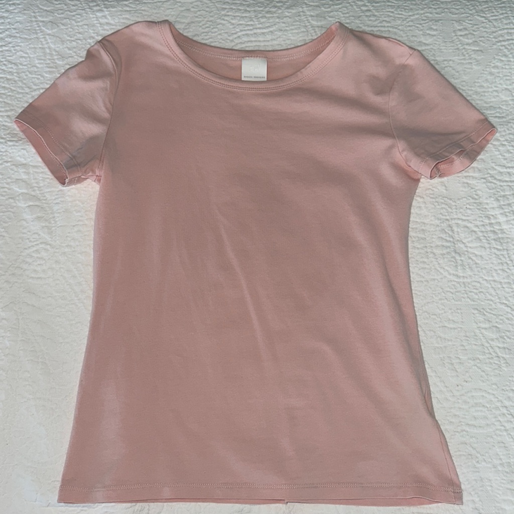H&M Basic Pink Top